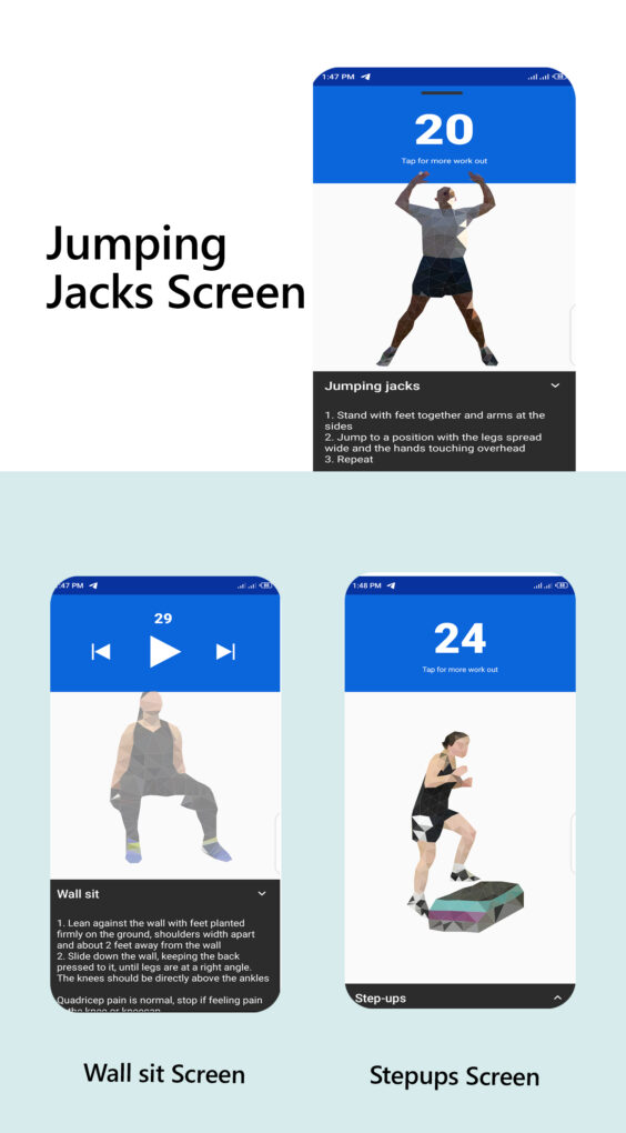 Gym App full body workout